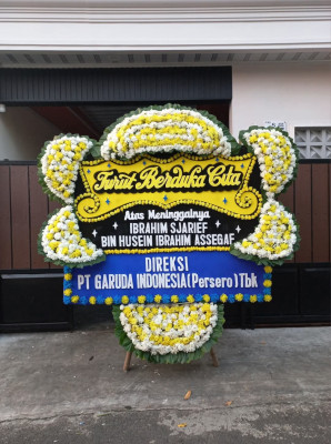 Papan Bunga Duka di Kubu