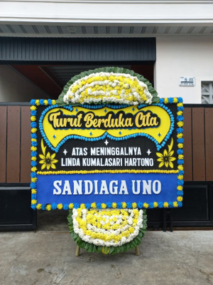Papan Bunga Duka di Kubu